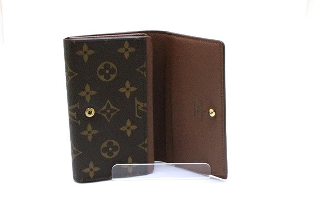 Louis Vuitton Tresor Monogram Portefeuille Brown